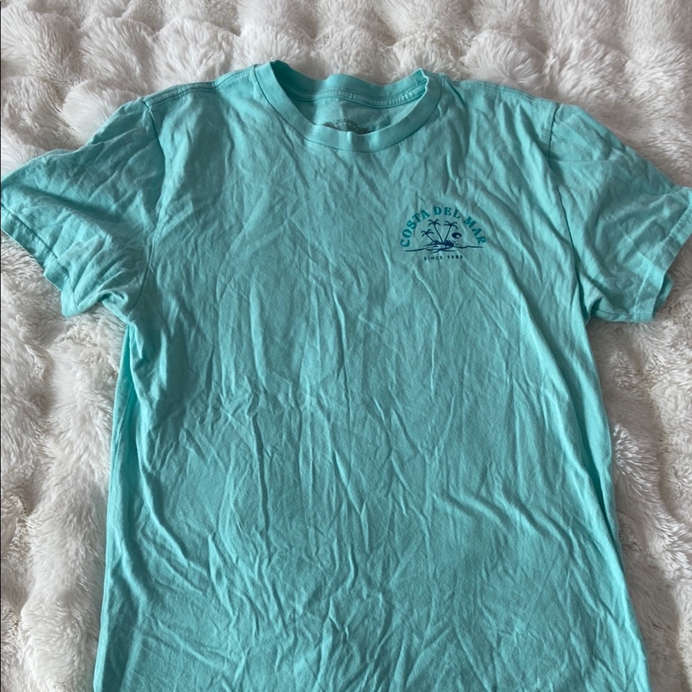 Costa Del Mar Teal Graphic Tee